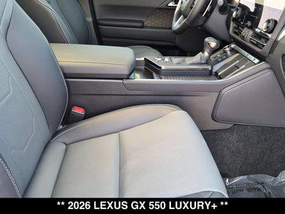 2026 Lexus GX 550 GX 550 Luxury+