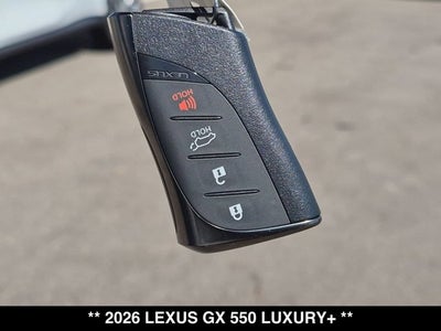 2026 Lexus GX 550 GX 550 Luxury+