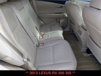2013 Lexus RX 350 350