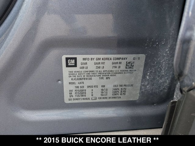 2015 Buick Encore Leather