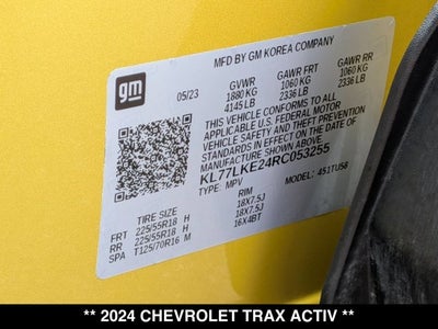 2024 Chevrolet Trax ACTIV