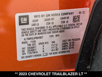 2023 Chevrolet Trailblazer LT