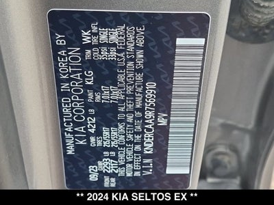 2024 Kia Seltos EX