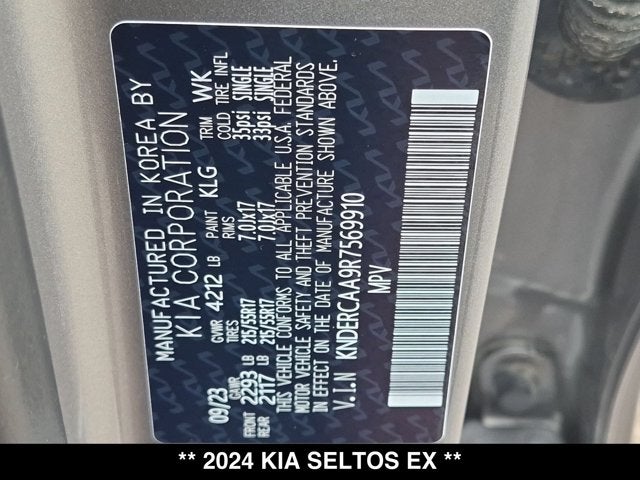 2024 Kia Seltos EX