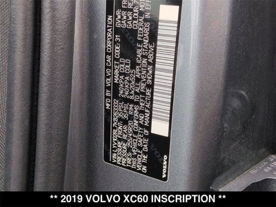 2019 Volvo XC60 Inscription