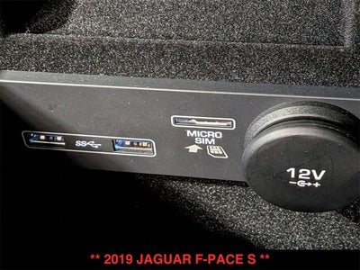 2019 Jaguar F-PACE S