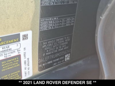 2021 Land Rover Defender SE