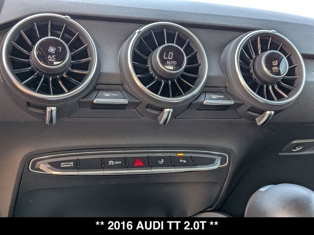 2016 Audi TT Roadster 2.0T
