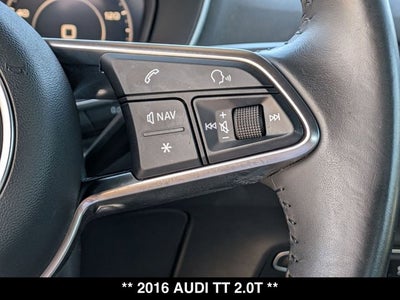 2016 Audi TT Roadster 2.0T