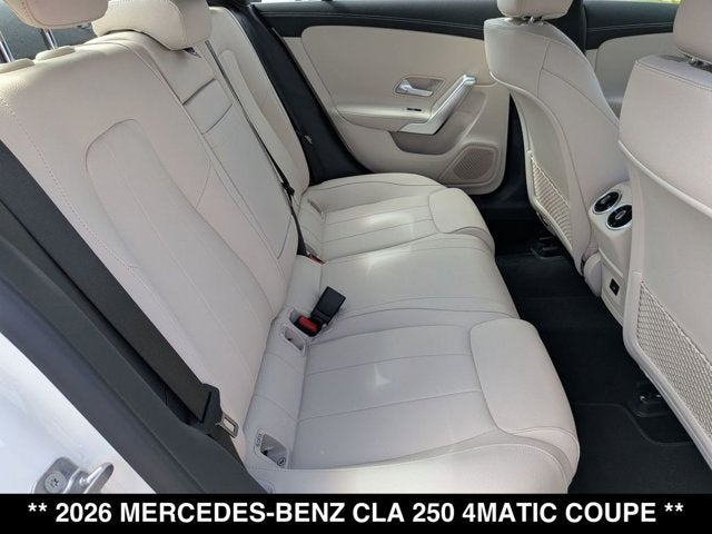 2026 Mercedes-Benz CLA CLA 250 4MATIC® Coupe