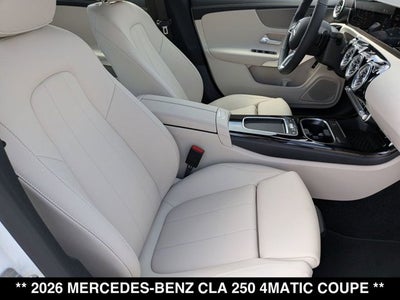 2026 Mercedes-Benz CLA CLA 250 4MATIC® Coupe