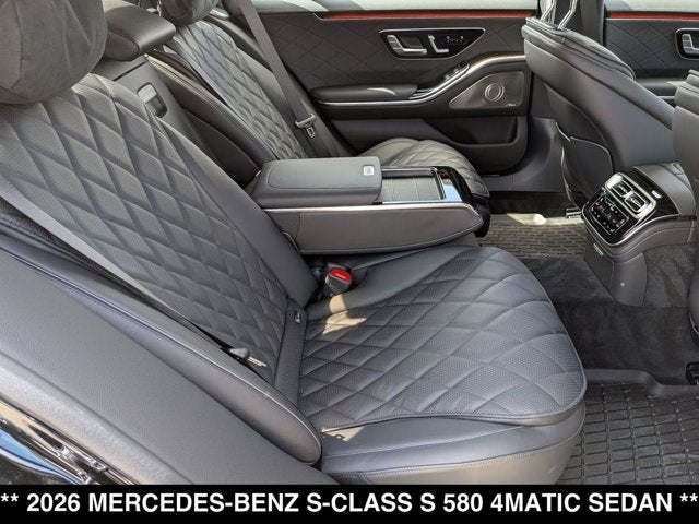 2026 Mercedes-Benz S-Class S 580 4MATIC® Sedan