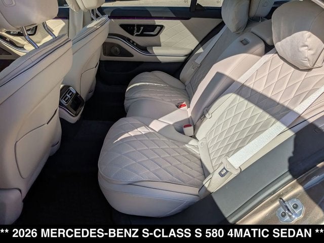 2026 Mercedes-Benz S 580 S 580 4MATIC® Sedan