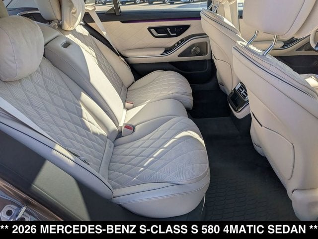 2026 Mercedes-Benz S 580 S 580 4MATIC® Sedan