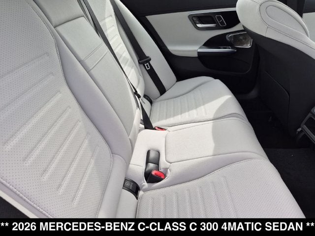 2026 Mercedes-Benz C-Class C 300 4MATIC® Sedan