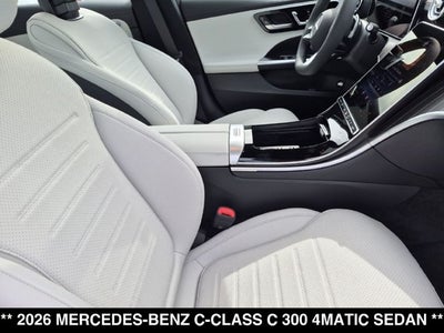 2026 Mercedes-Benz C-Class C 300 4MATIC® Sedan