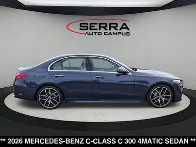2026 Mercedes-Benz C-Class C 300 4MATIC® Sedan