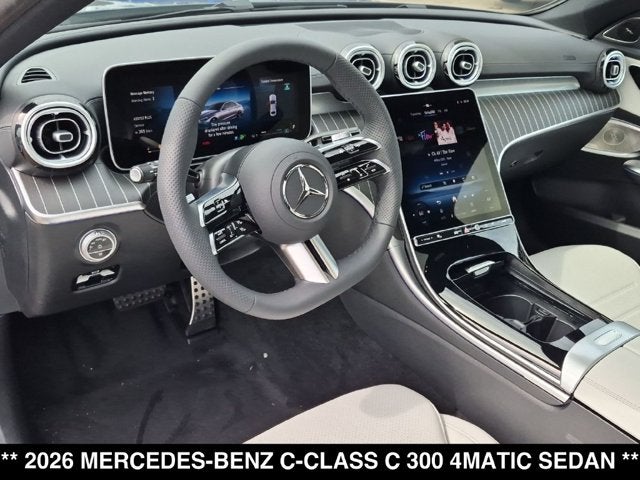 2026 Mercedes-Benz C-Class C 300 4MATIC® Sedan