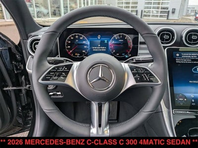 2026 Mercedes-Benz C 300 C 300 4MATIC® Sedan