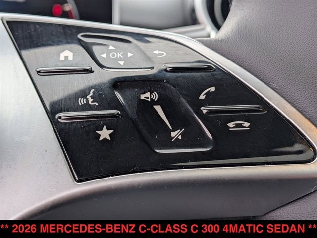 2026 Mercedes-Benz C 300 C 300 4MATIC® Sedan