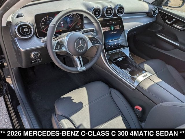 2026 Mercedes-Benz C 300 C 300 4MATIC® Sedan