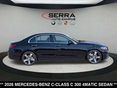 2026 Mercedes-Benz C 300 C 300 4MATIC® Sedan