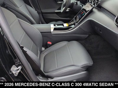 2026 Mercedes-Benz C 300 C 300 4MATIC® Sedan