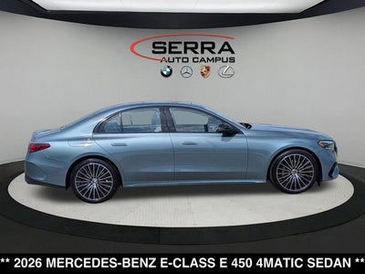 2026 Mercedes-Benz E 450 E 450 4MATIC® Sedan