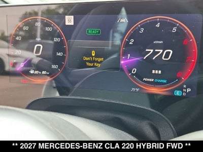 2027 Mercedes-Benz CLA 220 Hybrid CLA 220 Hybrid FWD