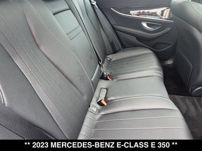 2023 Mercedes-Benz E 350 E 350