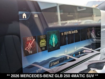 2026 Mercedes-Benz GLB 250 GLB 250 4MATIC® SUV