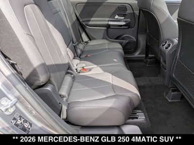 2026 Mercedes-Benz GLB 250 GLB 250 4MATIC® SUV