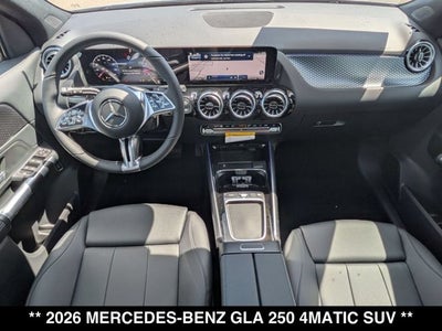 2026 Mercedes-Benz GLA 250 GLA 250 4MATIC® SUV