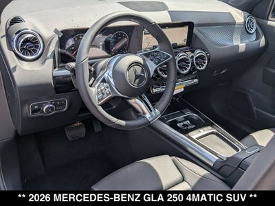 2026 Mercedes-Benz GLA 250 GLA 250 4MATIC® SUV
