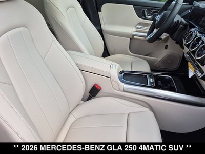 2026 Mercedes-Benz GLA GLA 250 4MATIC® SUV