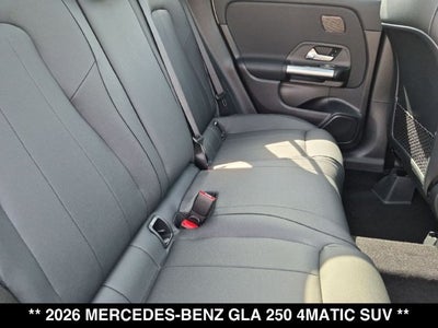 2026 Mercedes-Benz GLA 250 GLA 250 4MATIC® SUV