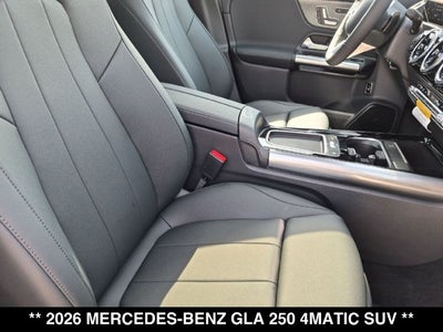 2026 Mercedes-Benz GLA 250 GLA 250 4MATIC® SUV