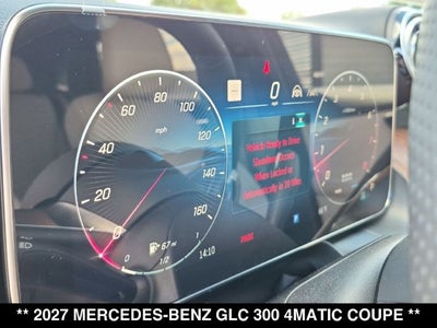 2027 Mercedes-Benz GLC 300 GLC 300 4MATIC® Coupe