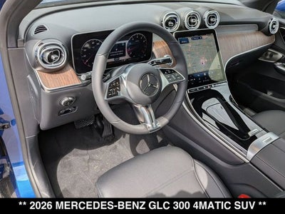 2026 Mercedes-Benz GLC GLC 300 4MATIC® SUV