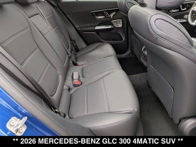 2026 Mercedes-Benz GLC GLC 300 4MATIC® SUV