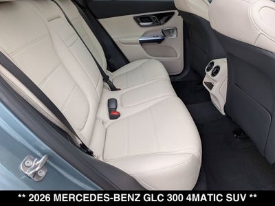 2026 Mercedes-Benz GLC 300 GLC 300 4MATIC® SUV