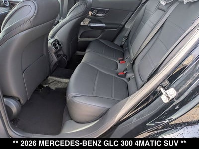 2026 Mercedes-Benz GLC 300 GLC 300 4MATIC® SUV