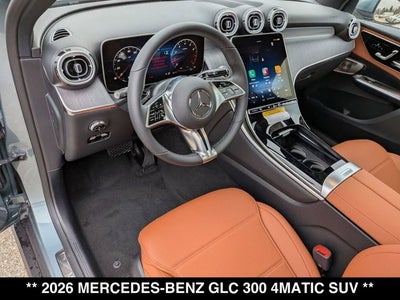 2026 Mercedes-Benz GLC GLC 300 4MATIC® SUV