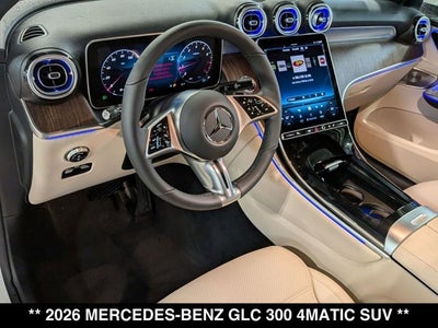 2026 Mercedes-Benz GLC 300 GLC 300 4MATIC® SUV