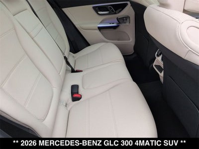 2026 Mercedes-Benz GLC GLC 300 4MATIC® SUV