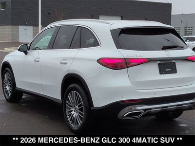 2026 Mercedes-Benz GLC GLC 300 4MATIC® SUV