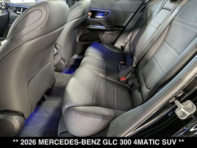 2026 Mercedes-Benz GLC 300 GLC 300 4MATIC® SUV