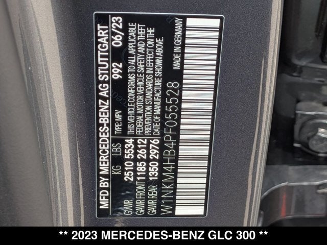 2023 Mercedes-Benz GLC 300 GLC 300