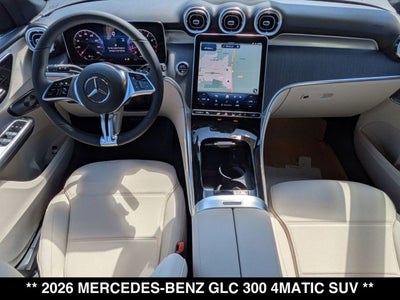 2026 Mercedes-Benz GLC 300 GLC 300 4MATIC® SUV
