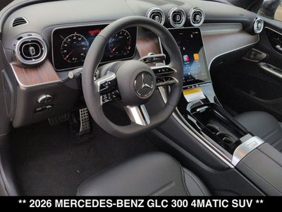 2026 Mercedes-Benz GLC 300 GLC 300 4MATIC® SUV